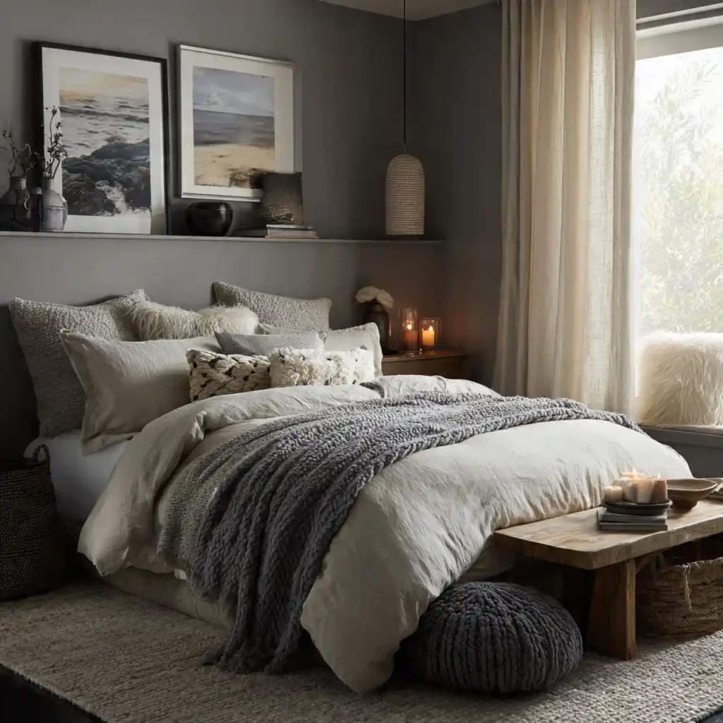 3-Gray Bedroom Idea