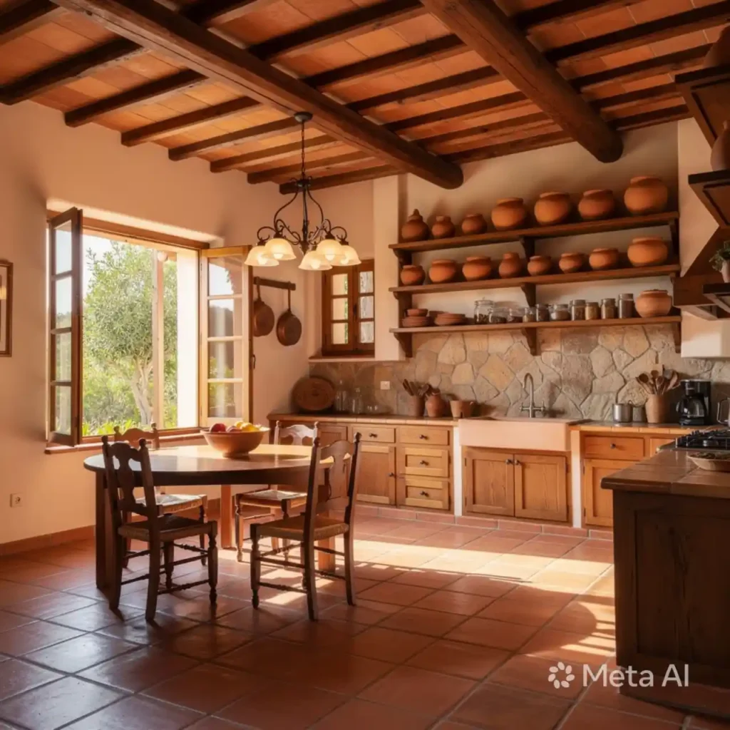 3-Hacienda Style Kitchen Idea
