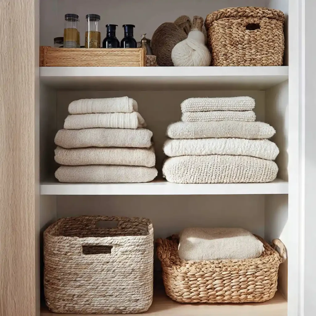 3-Linen Closet Organization Ideas