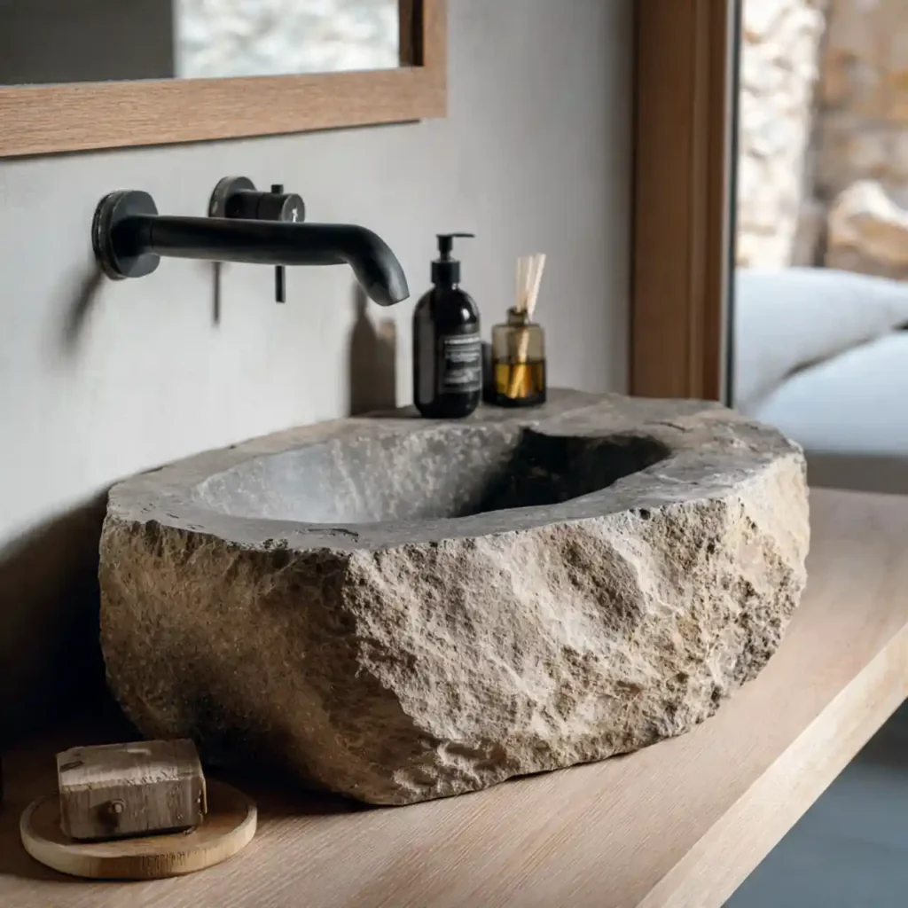 3-Organic Modern Bathroom Ideas
