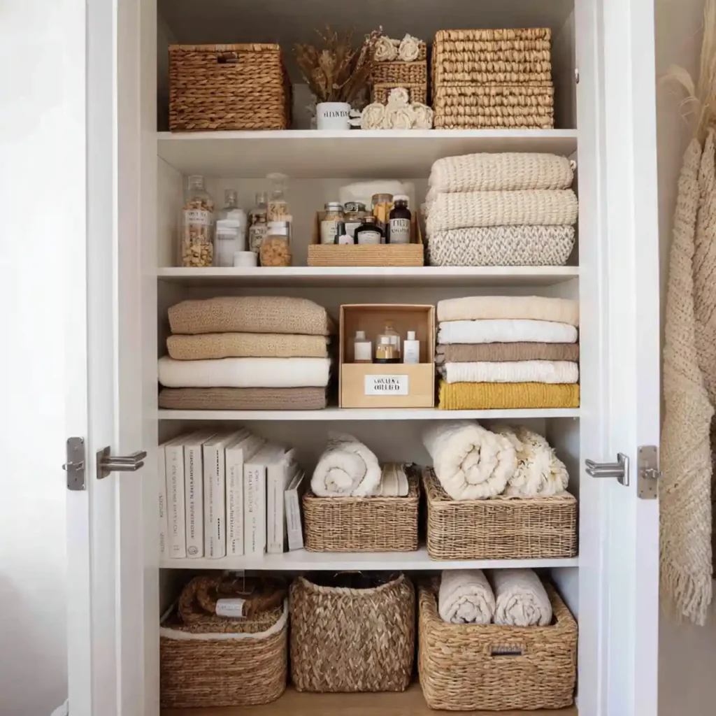 3-Small Linen Closet Idea