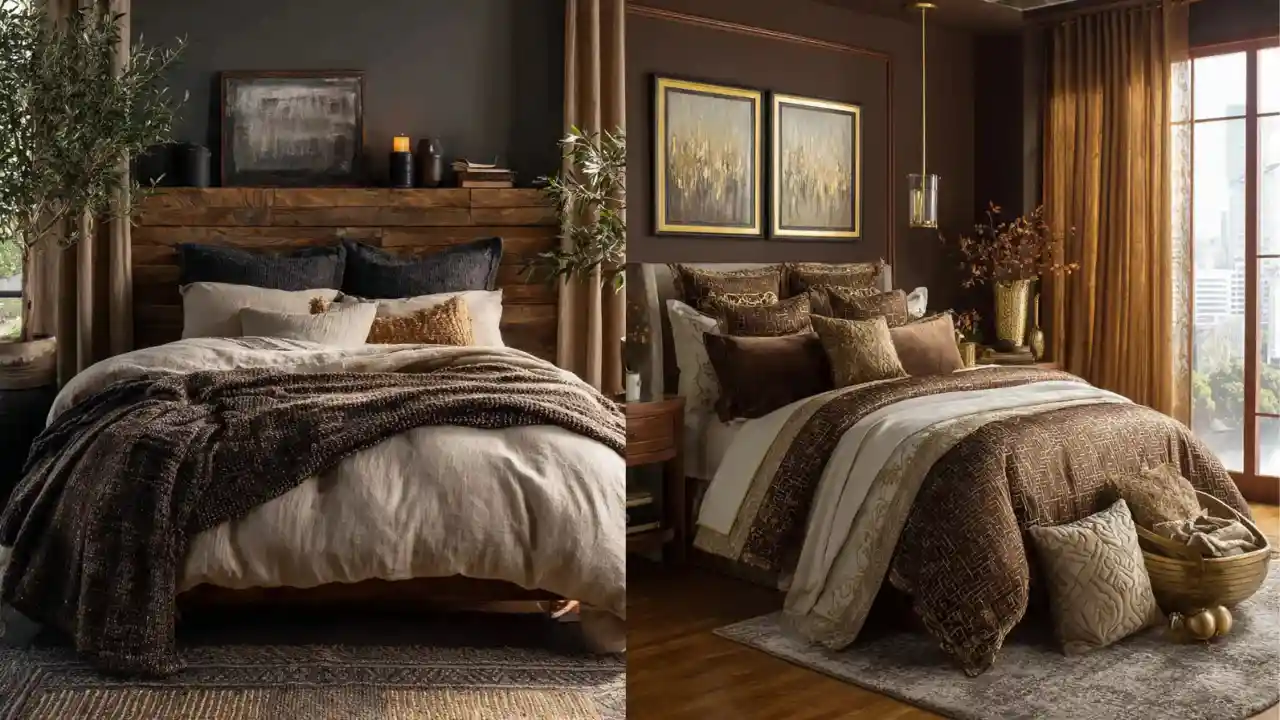 30 Brown Bedroom Ideas Unlock Cozy Elegance & Modern Charm