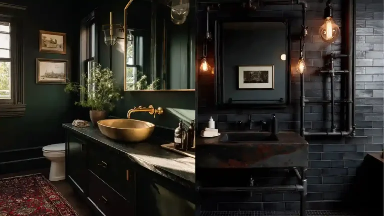 30 Dark Moody Bathroom Ideas That Bring Drama, Luxury, and Timeless Style