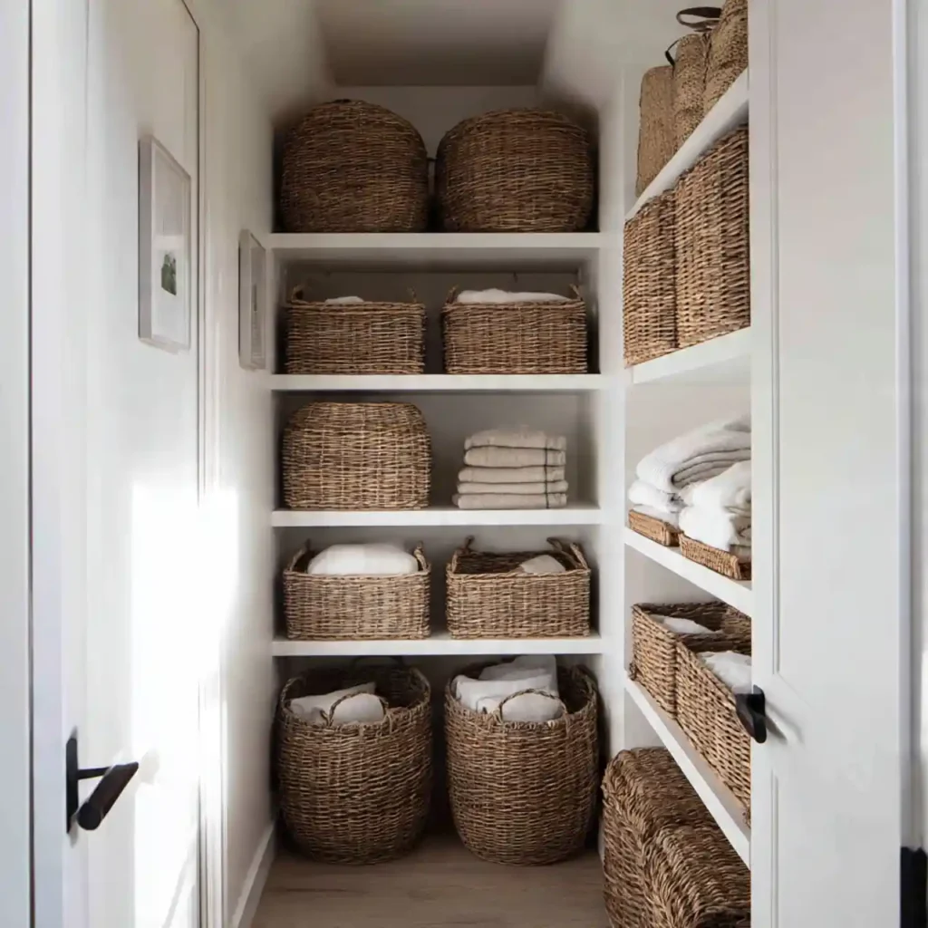 30-Small Linen Closet Idea