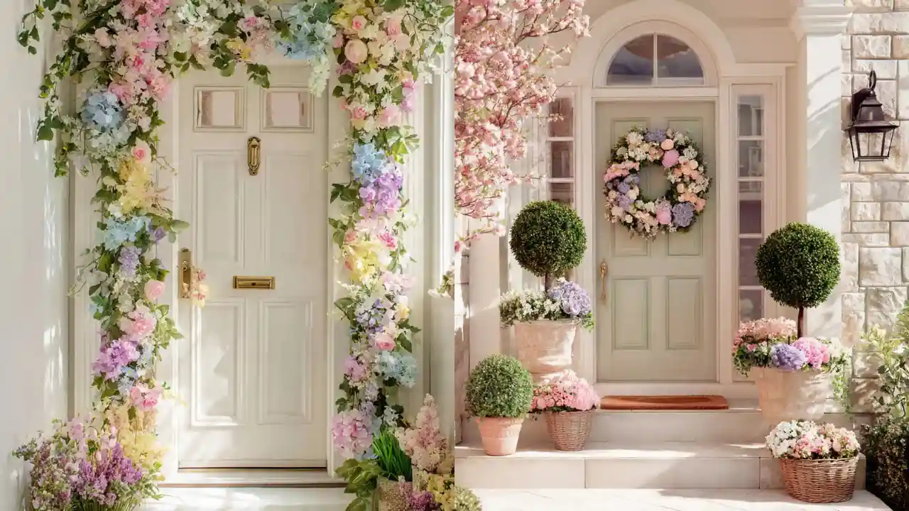 30 Spring Outdoor Decor Ideas to Refresh Your Porch & Front Doors with Style
