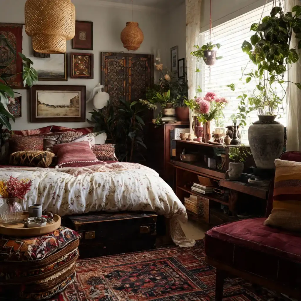 31-Boho Bedroom Idea