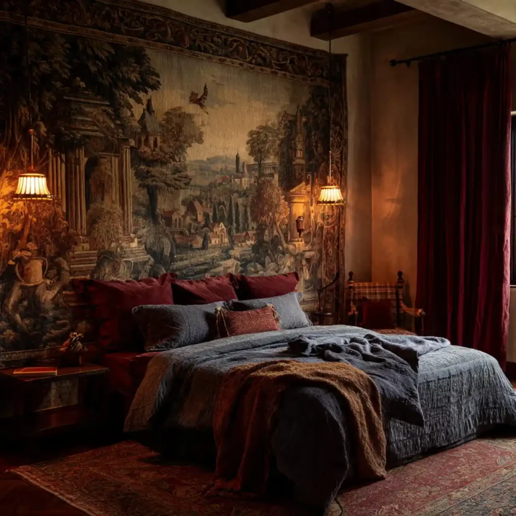 31-Gothic Bedroom Idea