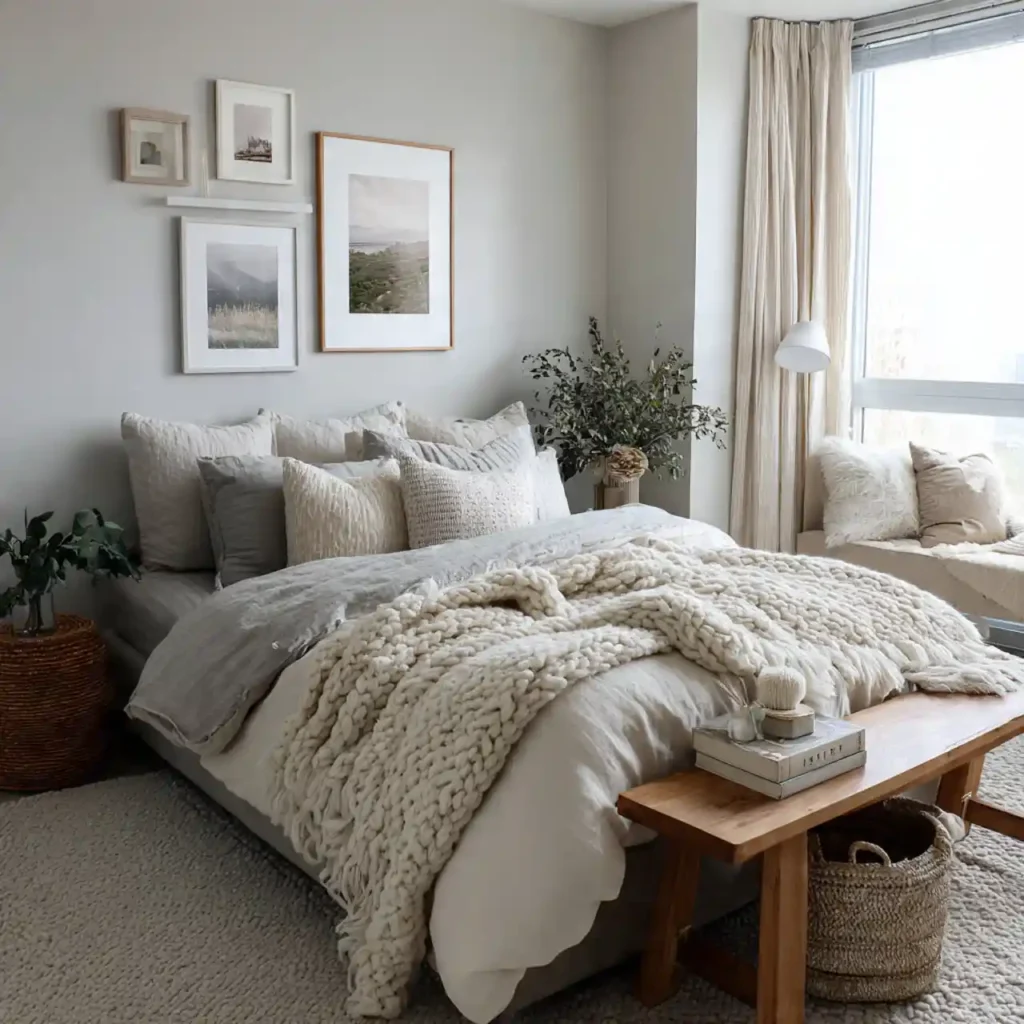 31-Gray Bedroom Idea
