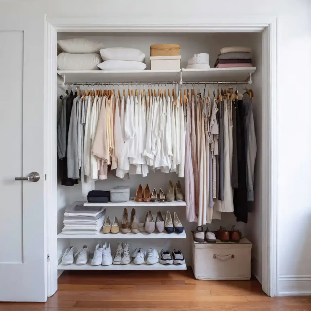 31-Small Linen Closet Idea