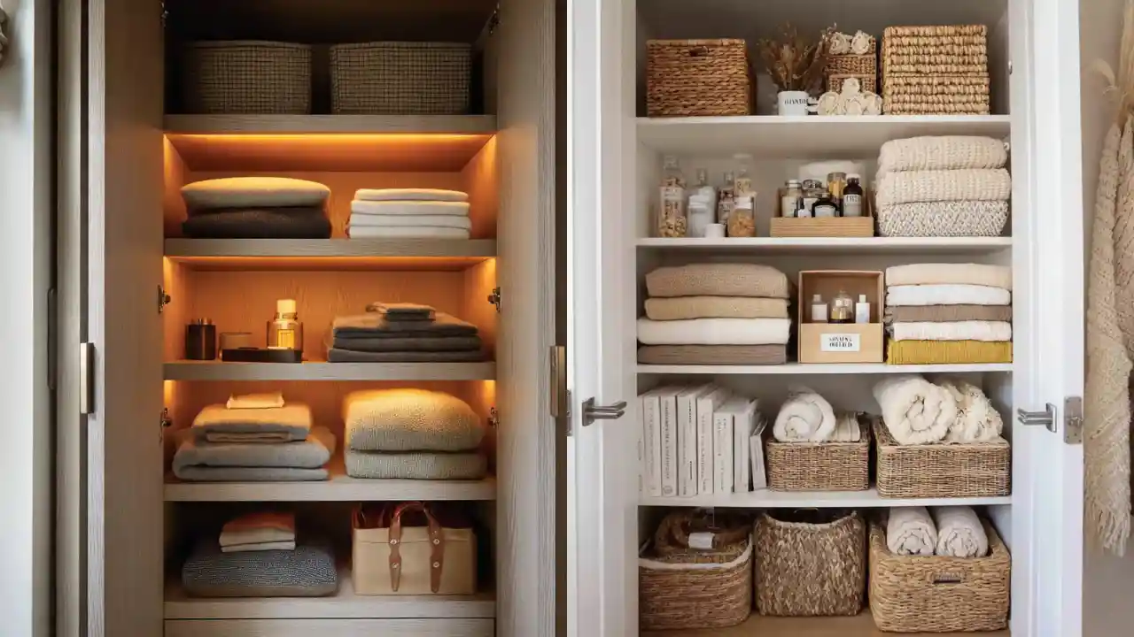 32 Chic Small Linen Closet Organization Ideas for 2026 Homes