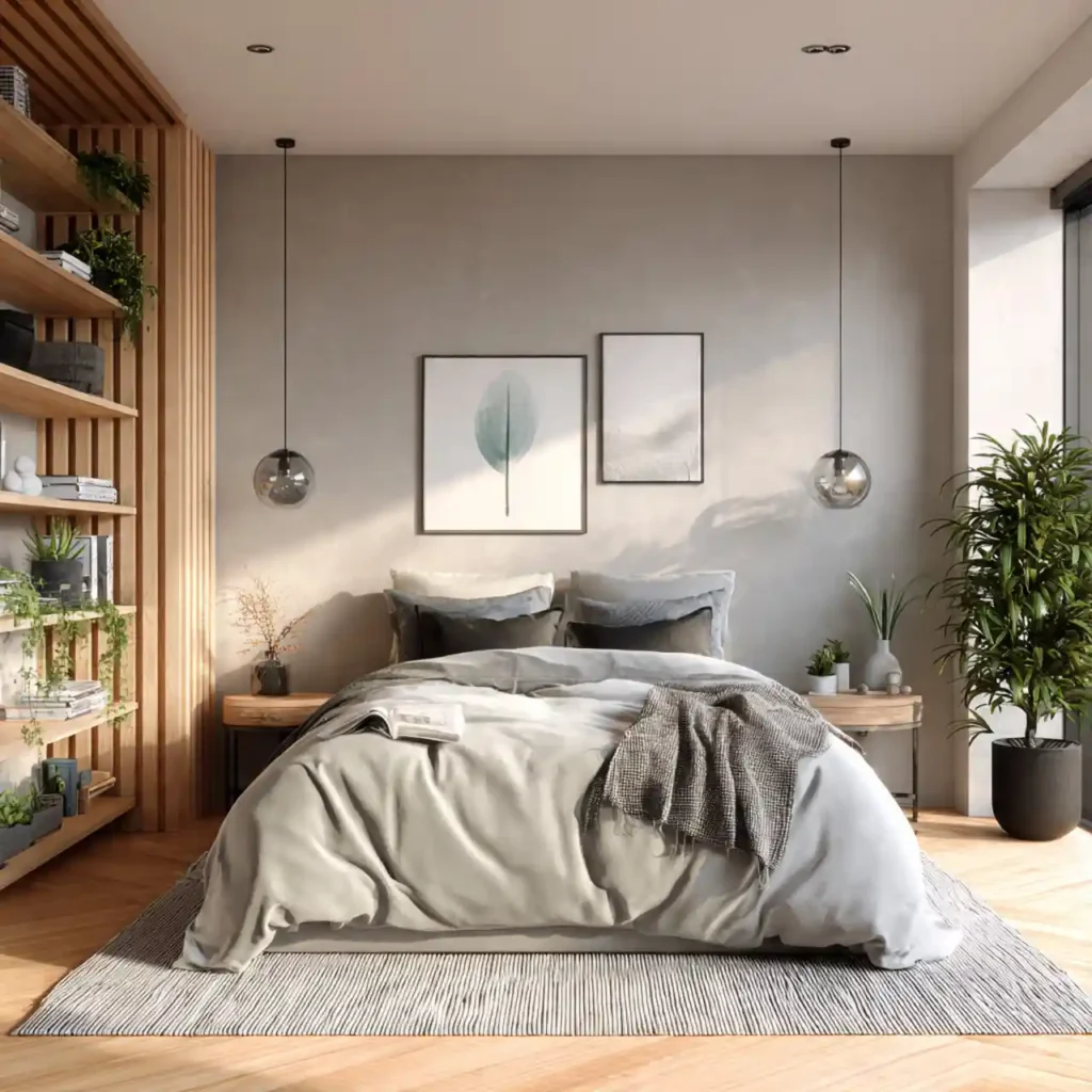 32-Gray Bedroom Idea