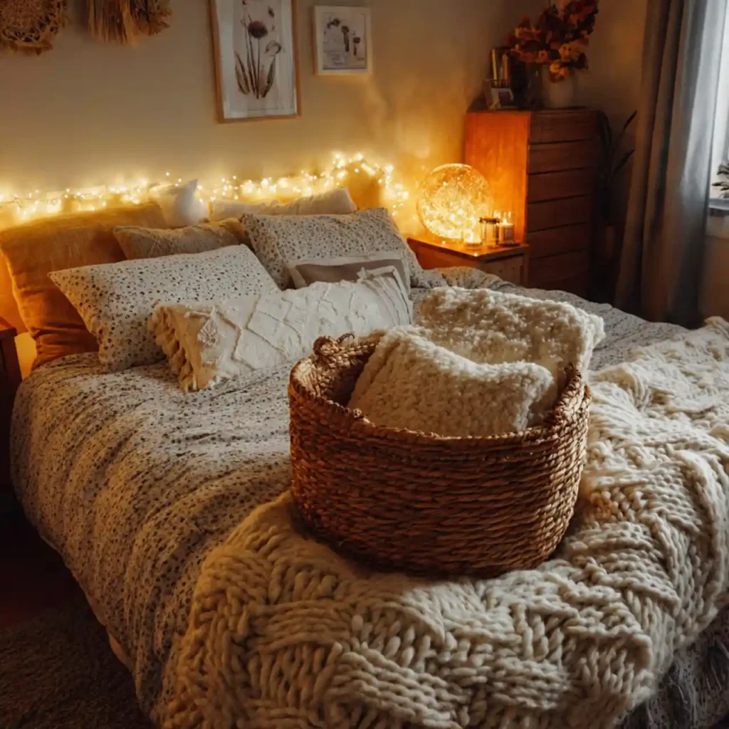 34-Fall Bedroom Decor Idea