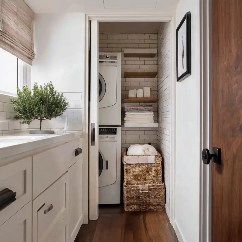 35-Creative Narrow Bathroom Idea