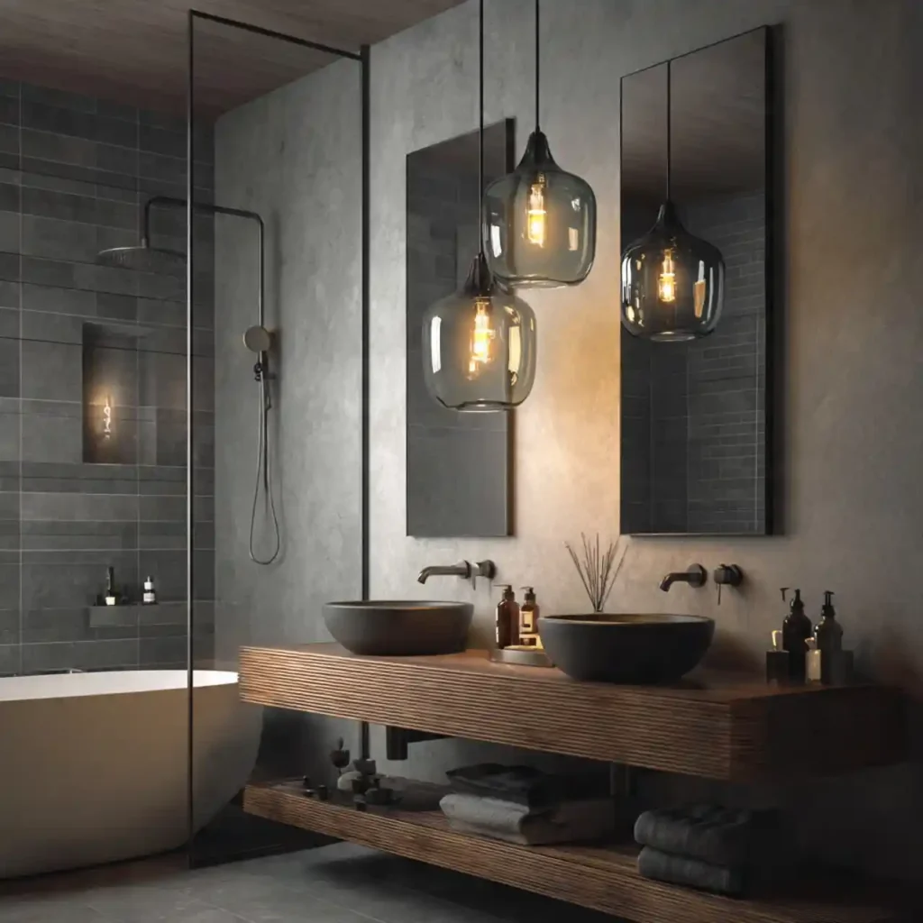 35-Grey Bathroom Idea