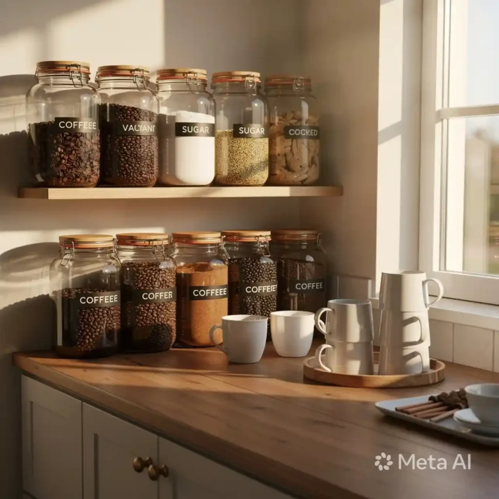 35-Inviting Kitchen Coffee Bar Ide