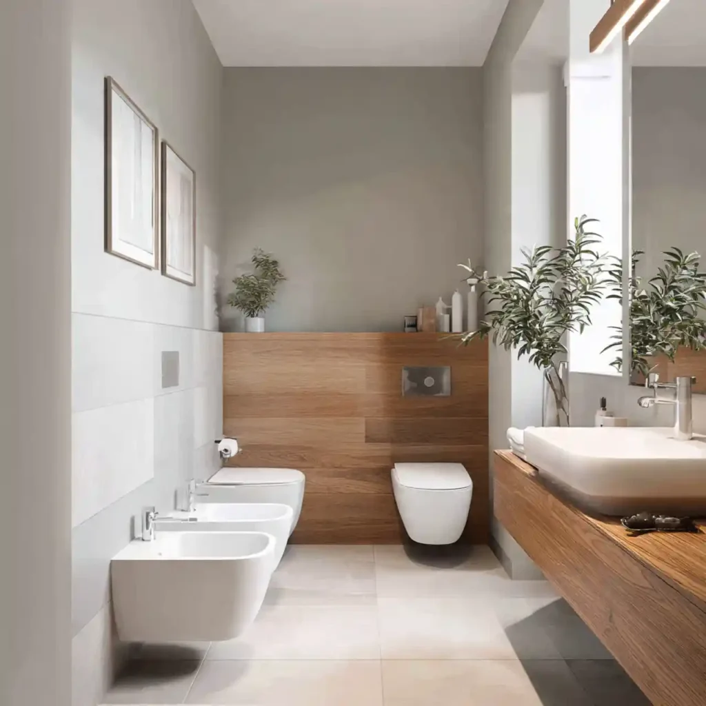 36-Creative Narrow Bathroom Idea