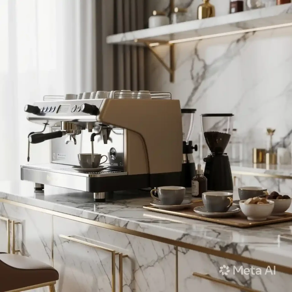 36-Inviting Kitchen Coffee Bar Idea