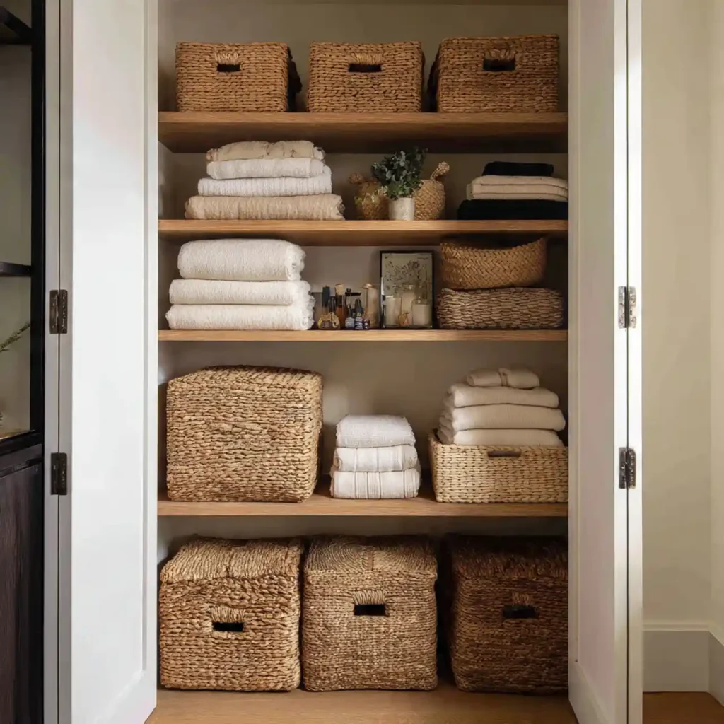 36-Linen Closet Organization Ideas
