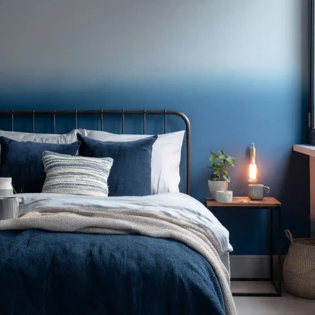 4-Blue Bedroom Idea