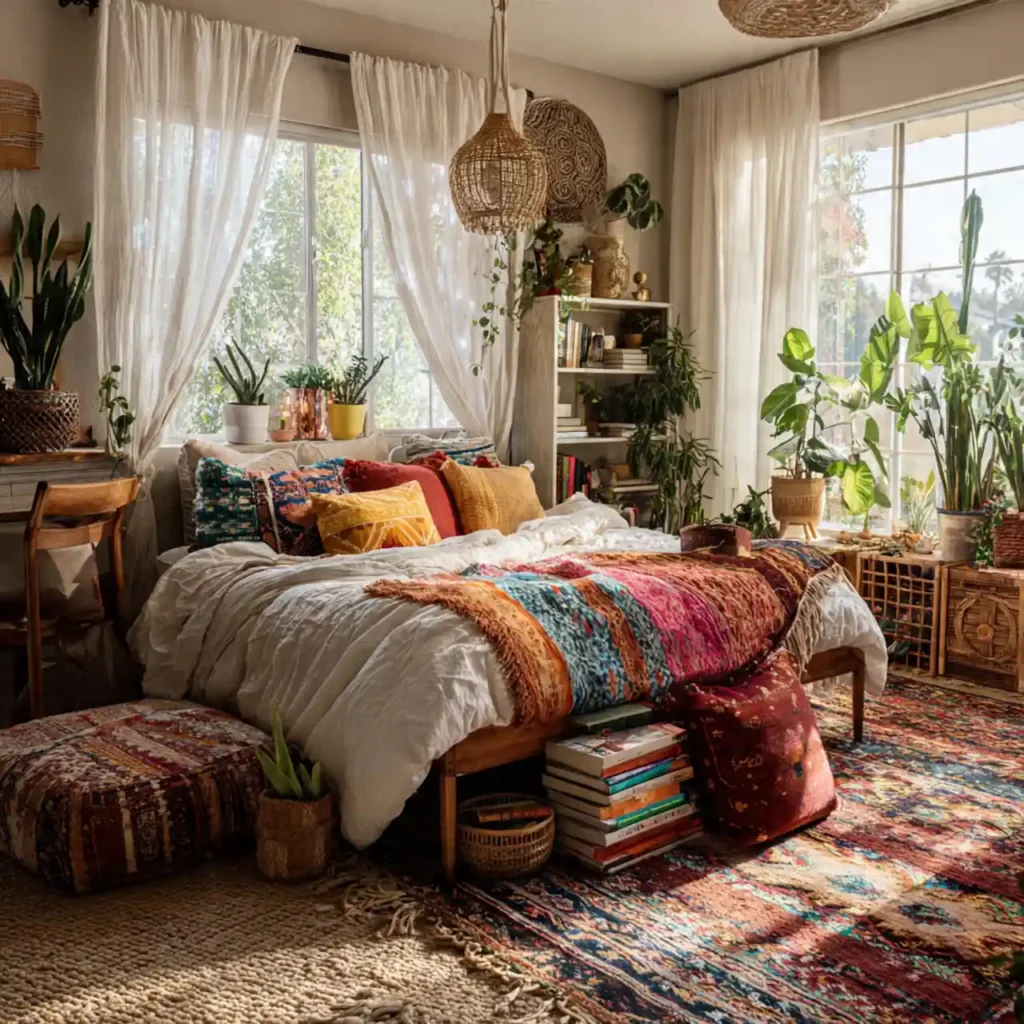 4-Boho Bedroom Idea