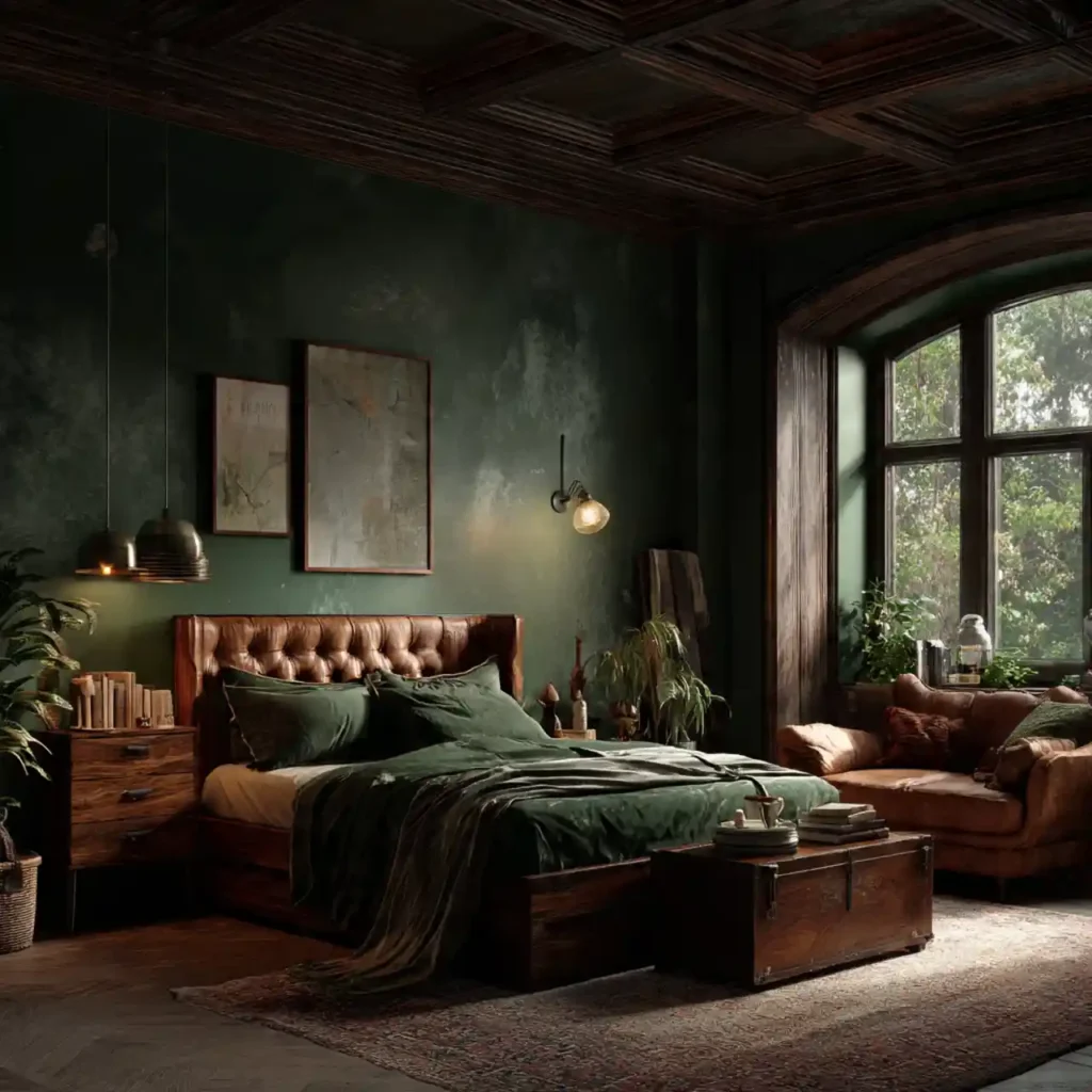 4-Dark Bedroom Idea