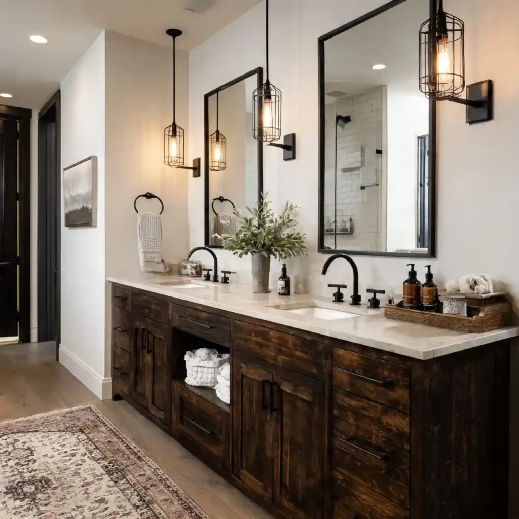 4-Dark Moody Bathroom Idea