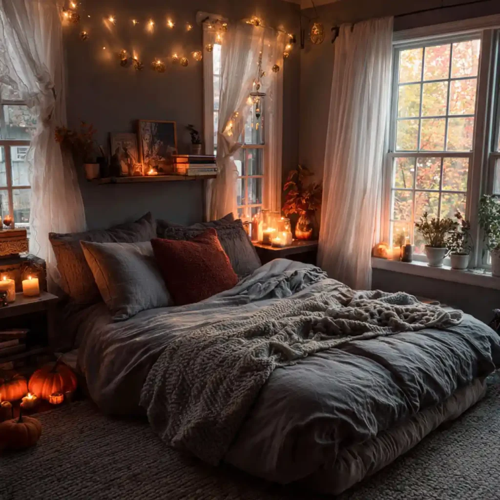 4-Fall Bedroom Decor Idea