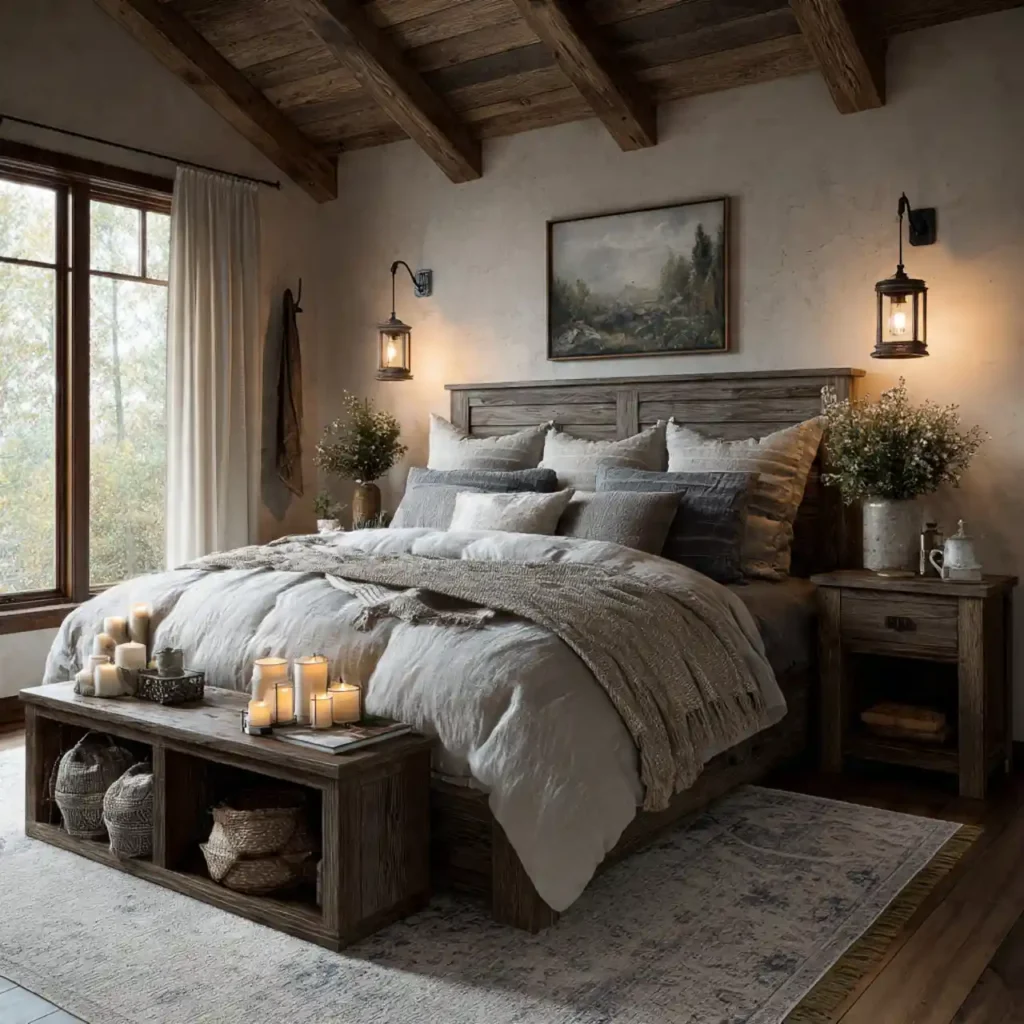4-Farmhouse Bedroom Idea