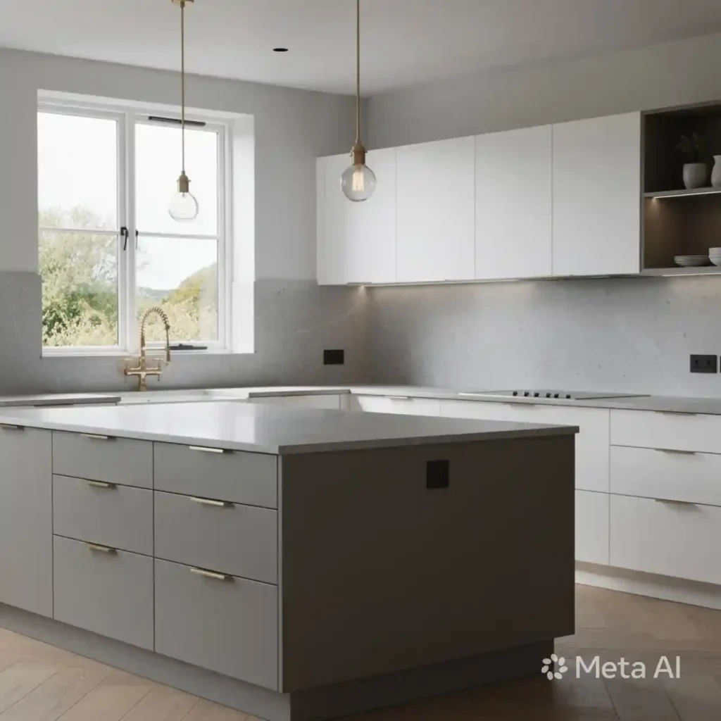 4-Grey Kitchen Idea