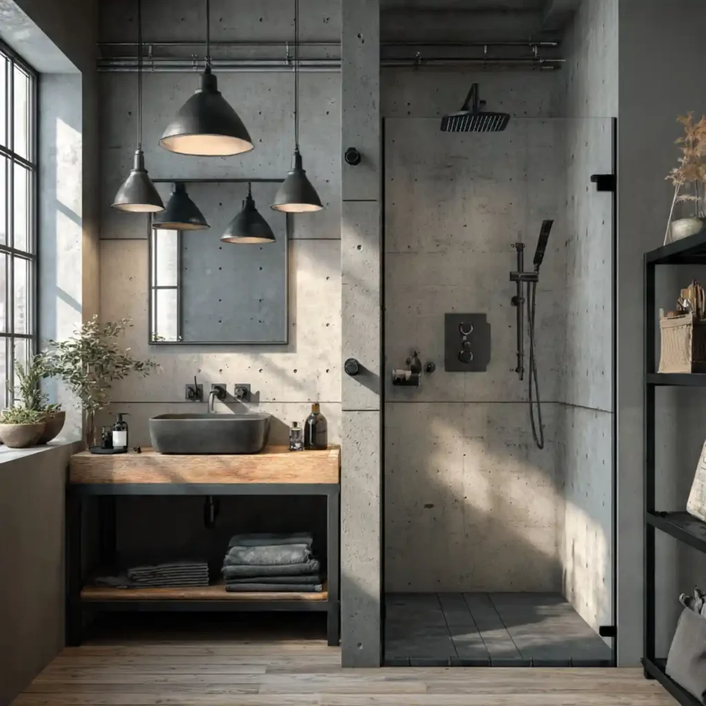 4-Half Wall Shower Ideas