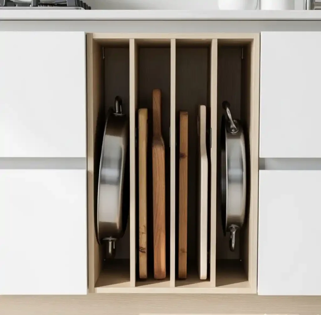 4-Kitchen Cabinet Organization Idea