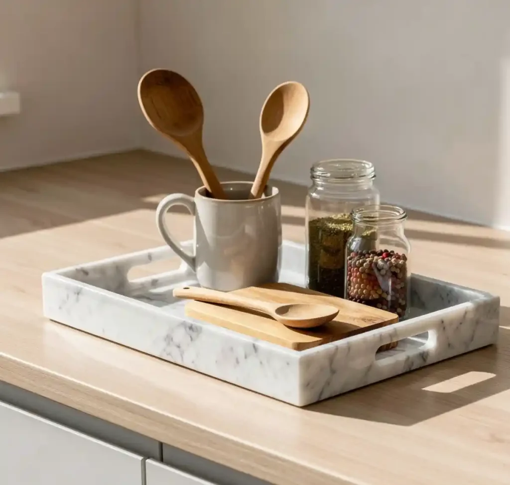 4-Kitchen Counter Decor Idea