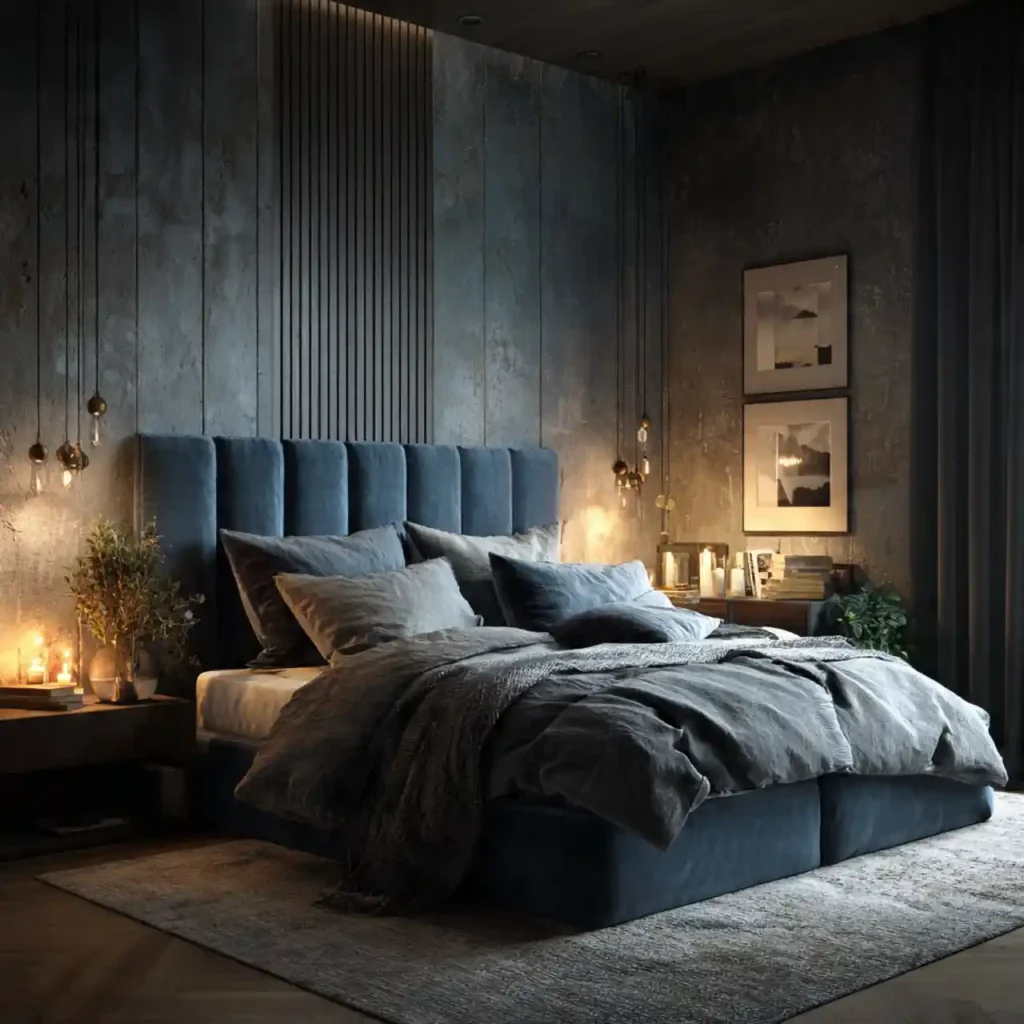 5-Blue Bedroom Idea