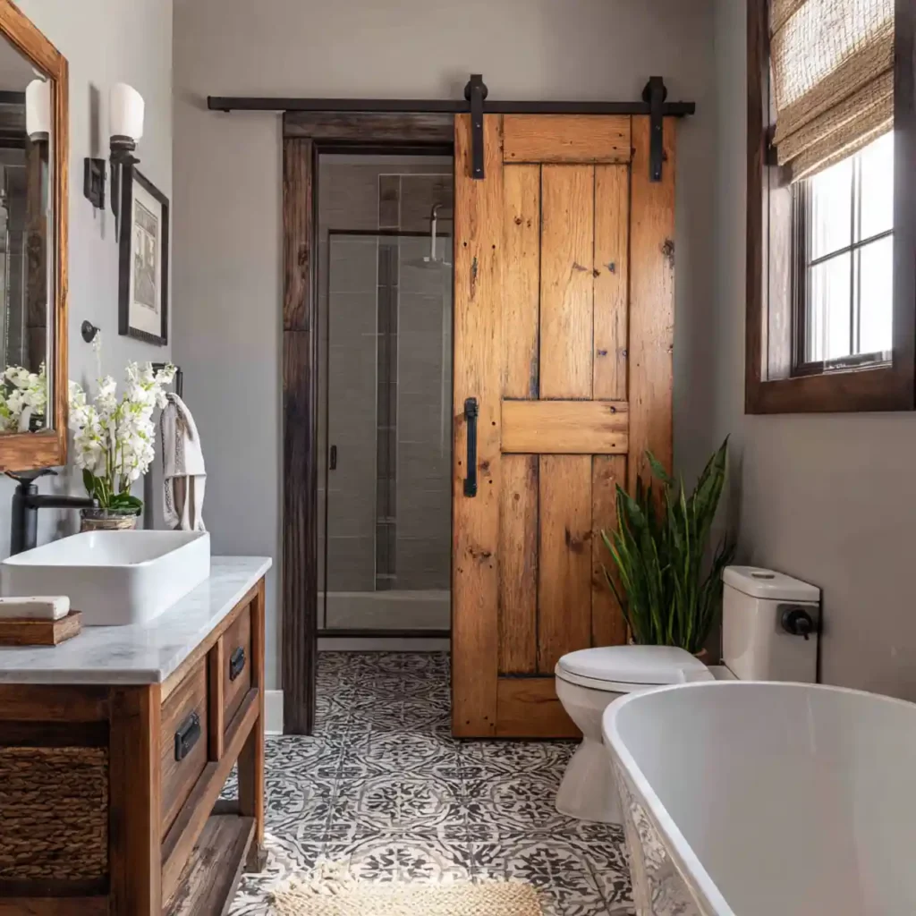 5-Creative Narrow Bathroom Idea