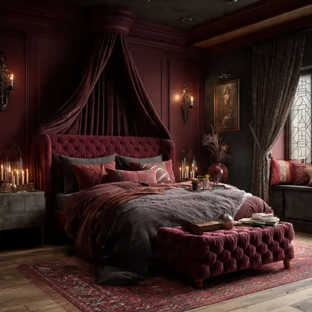 5-Dark Bedroom Idea