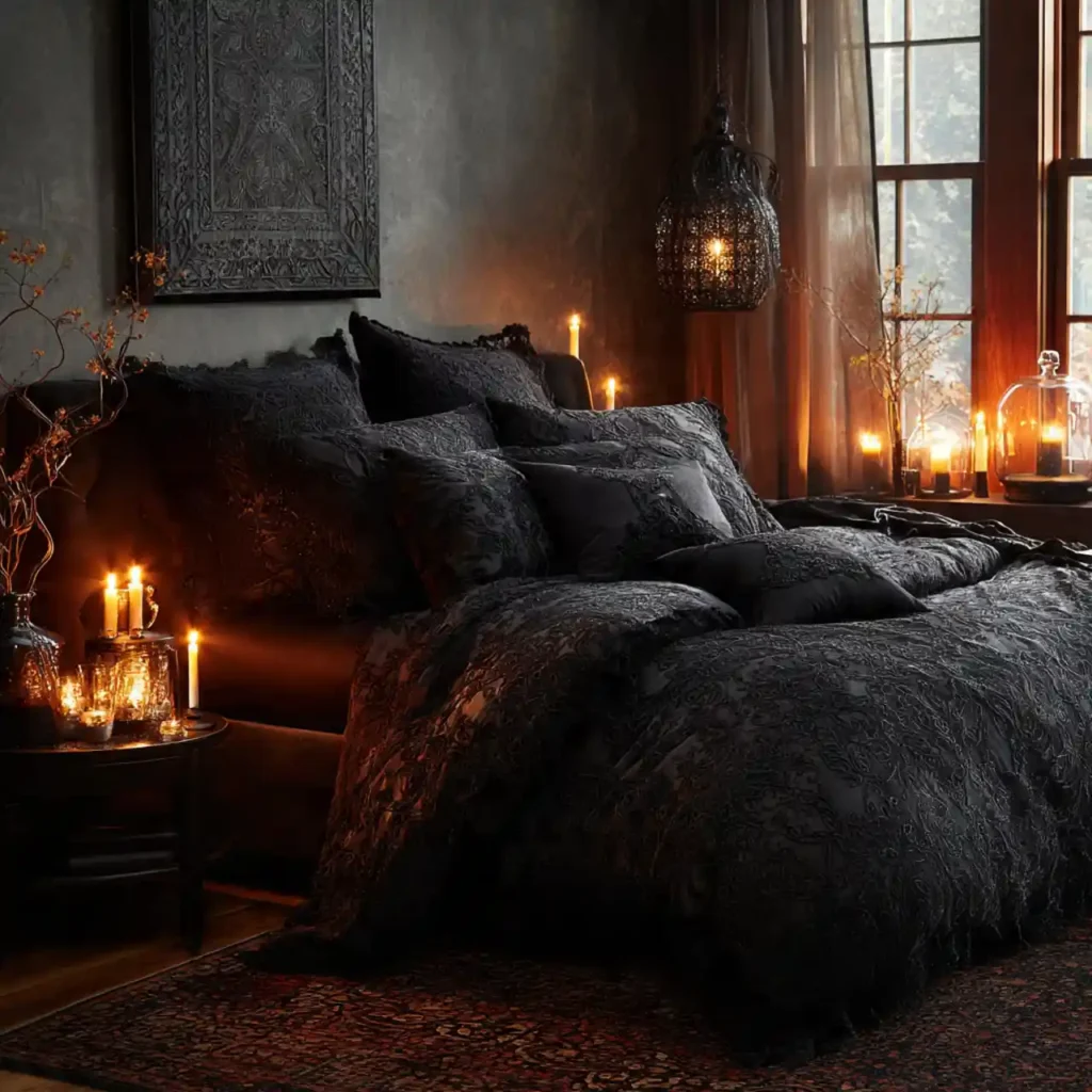5-Gothic Bedroom Idea