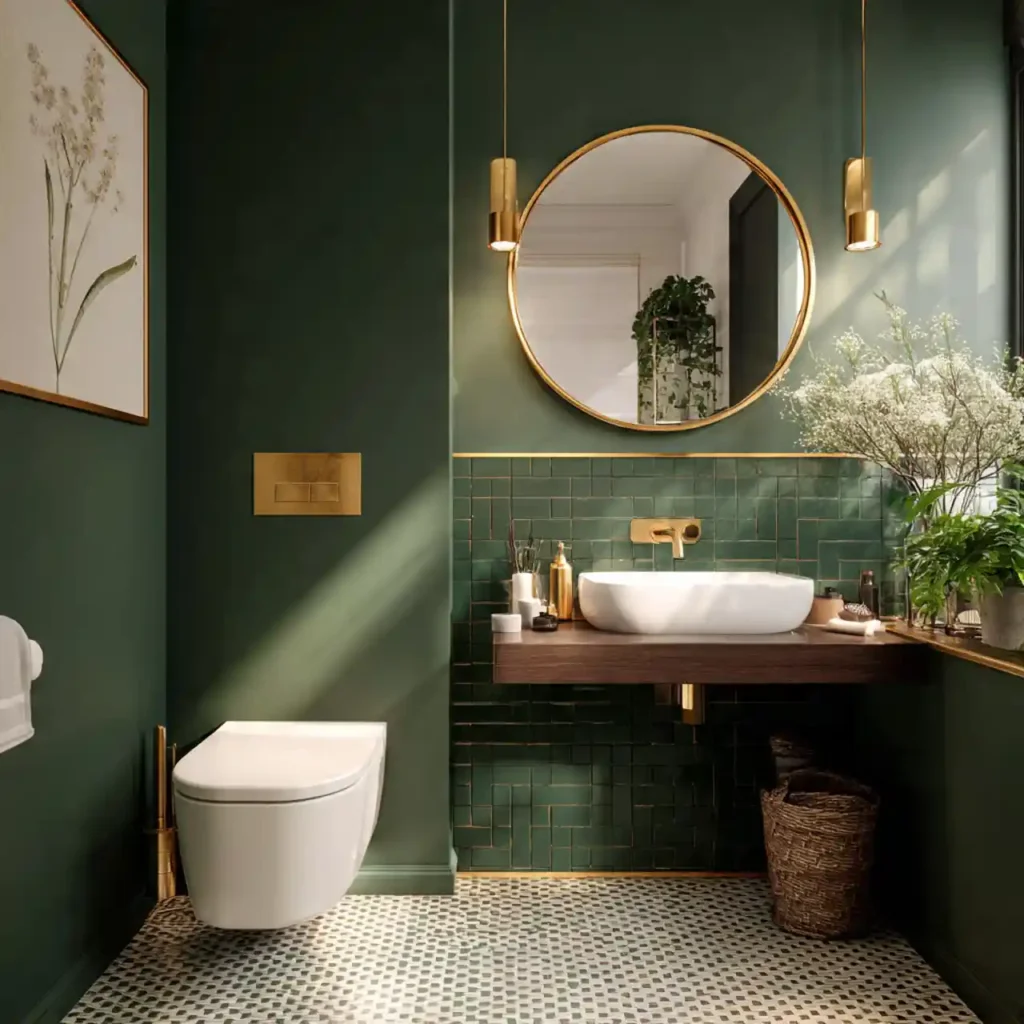 5-Green Bathroom Idea