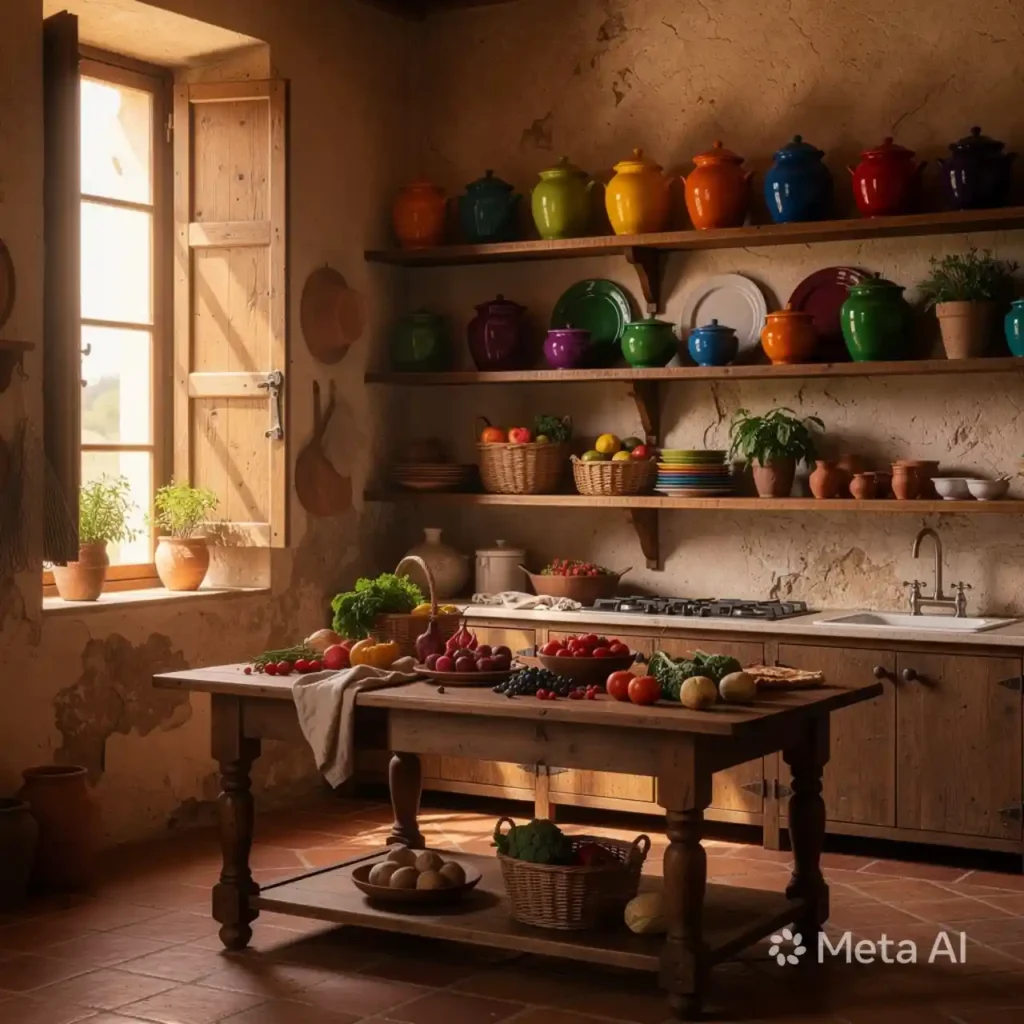 5-Hacienda Style Kitchen Idea