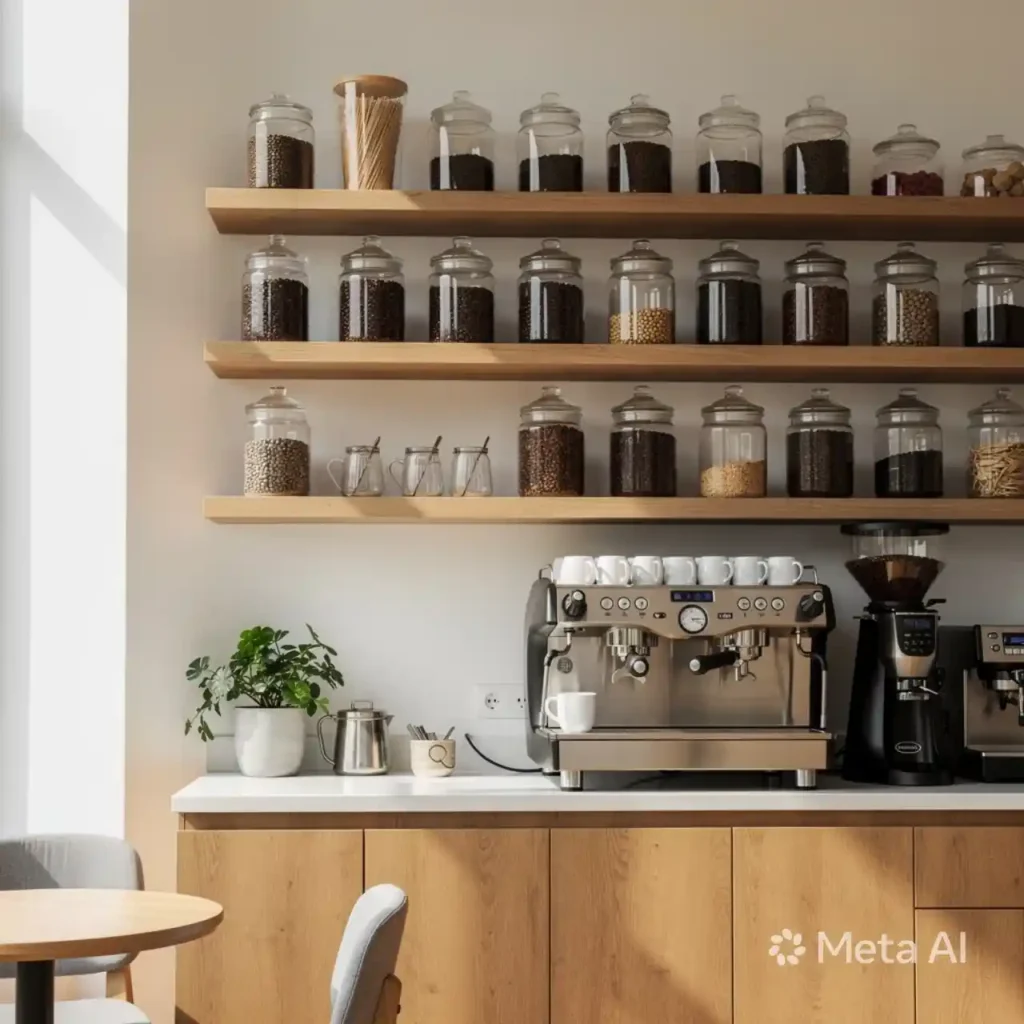 5-Inviting Kitchen Coffee Bar Idea