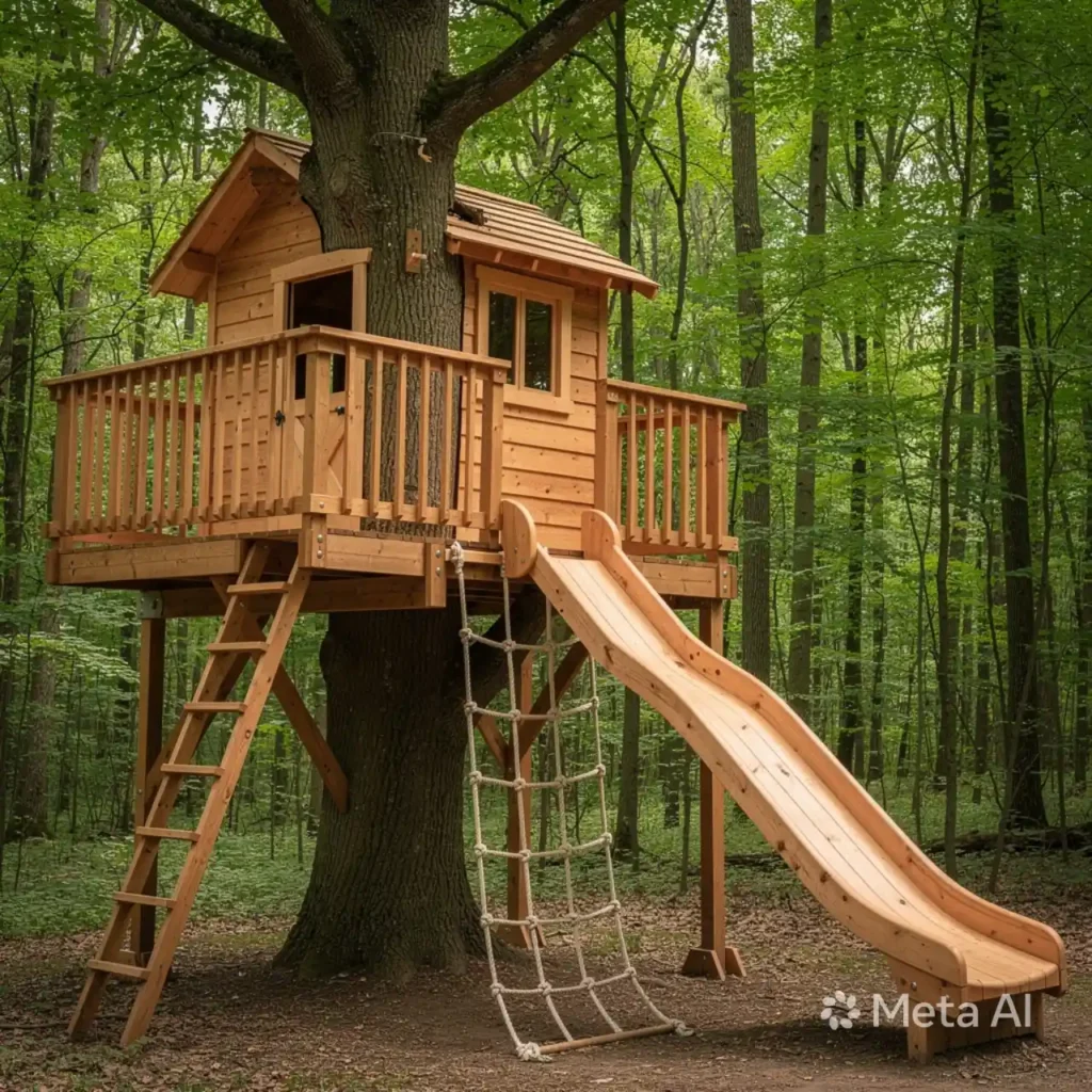5-Kids Treehouse Idea