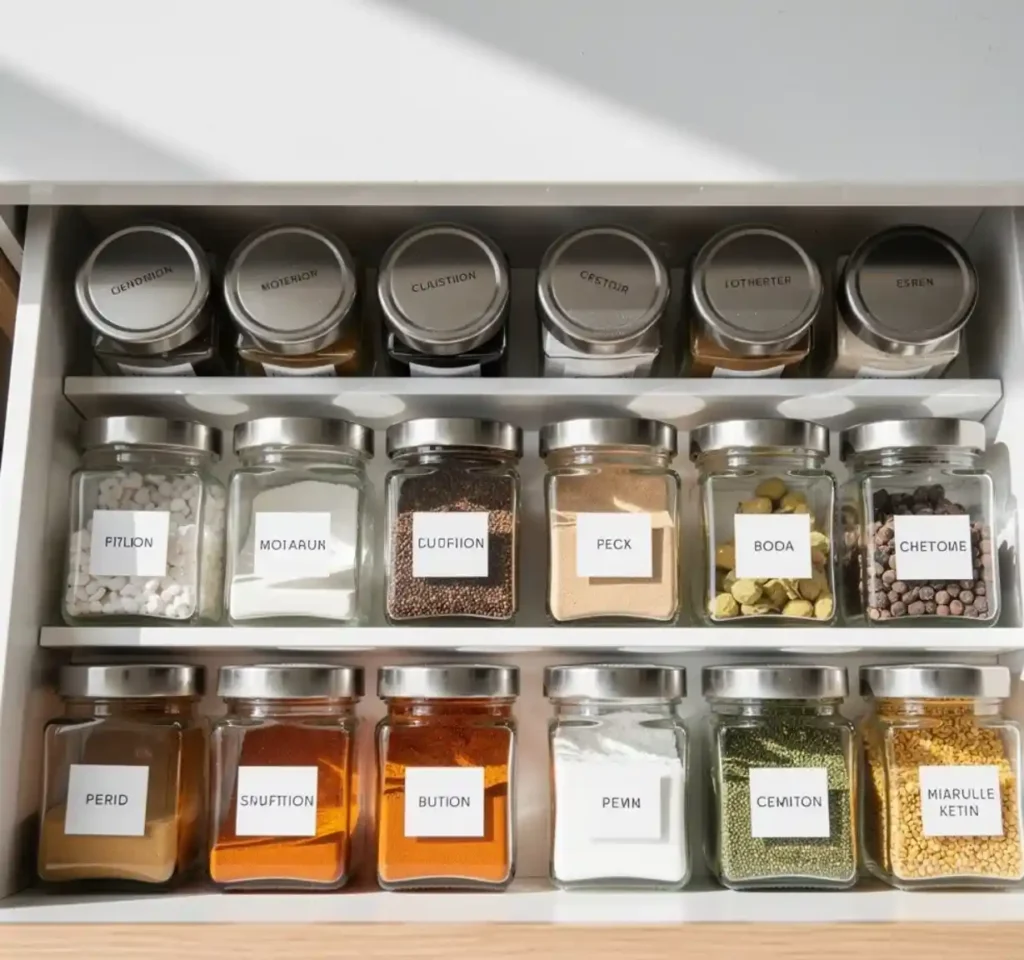 5-Kitchen Cabinet Organization Idea