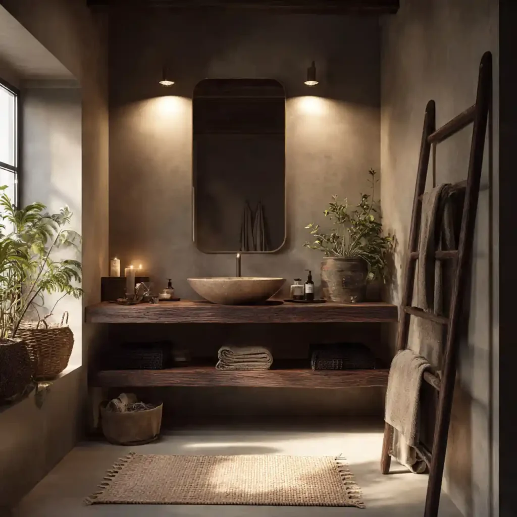 5-Organic Modern Bathroom Ideas