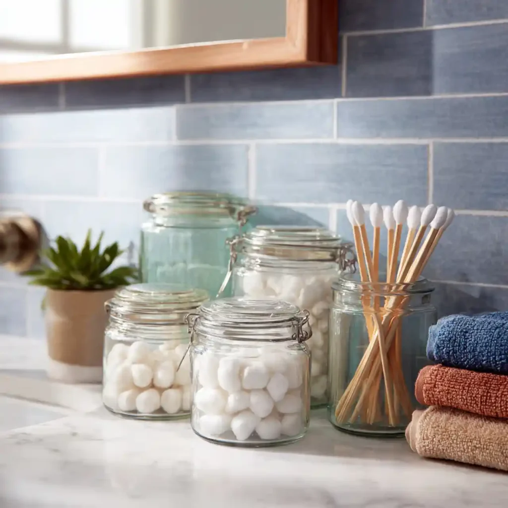 6-Bathroom Counter Decor Idea