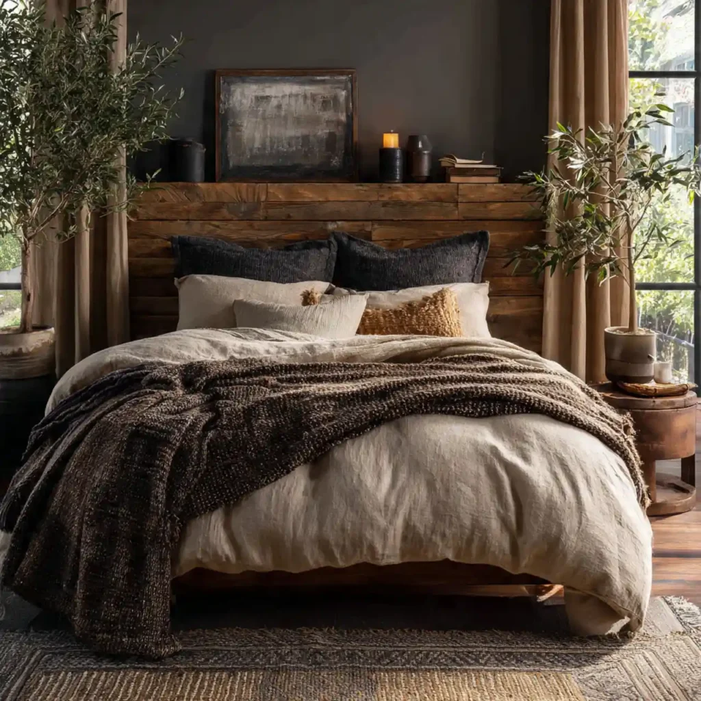 6-Brown Bedroom Idea