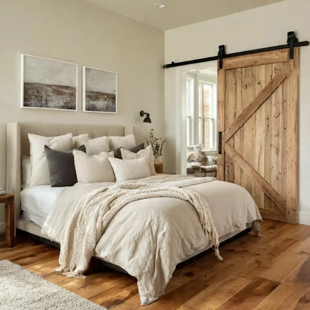 6-Farmhouse Bedroom Idea