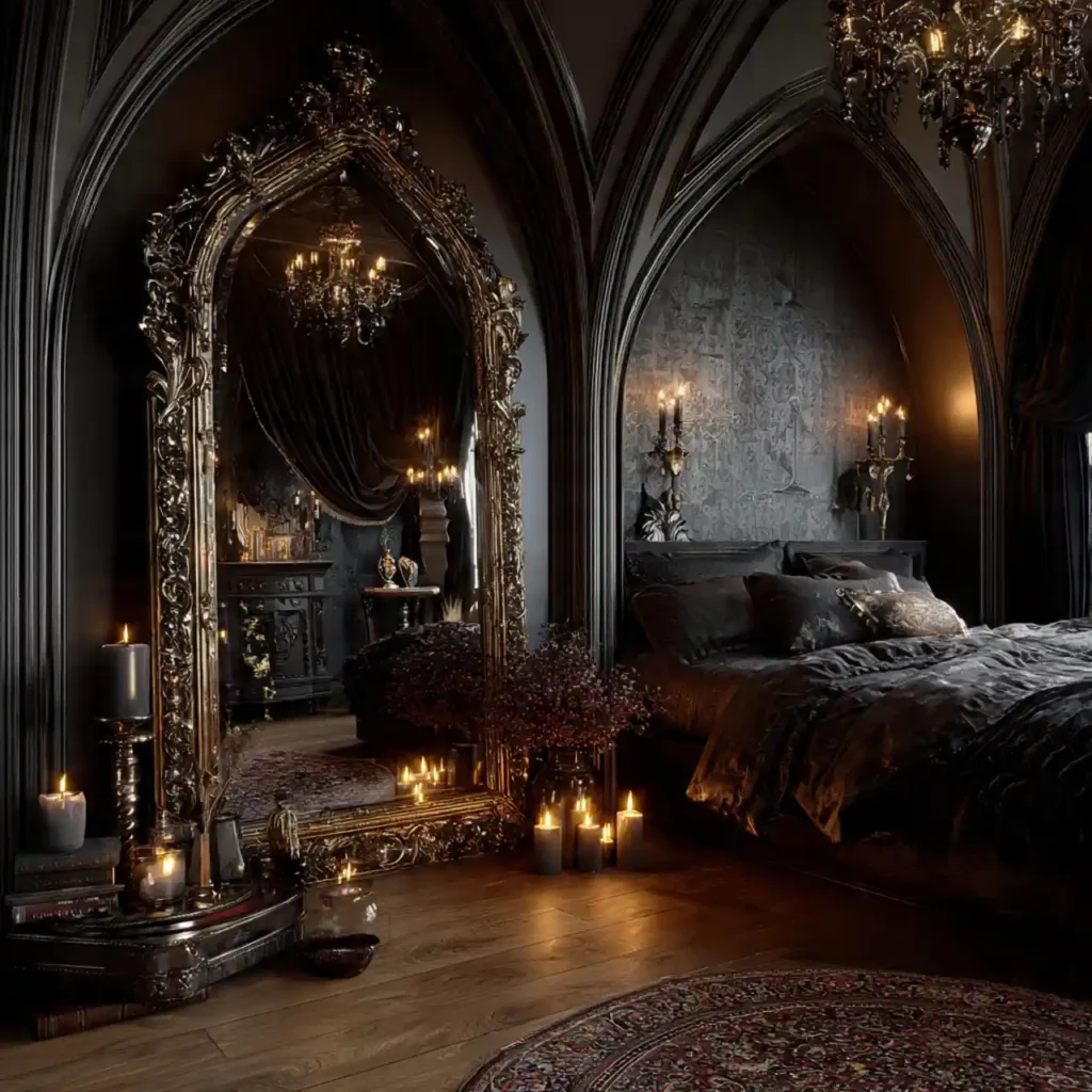 6-Gothic Bedroom Idea