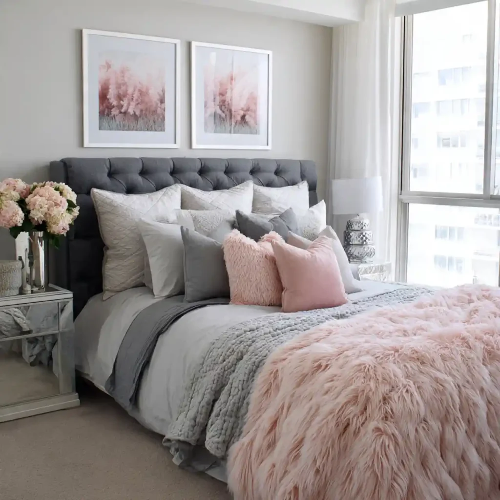 6-Gray Bedroom Idea