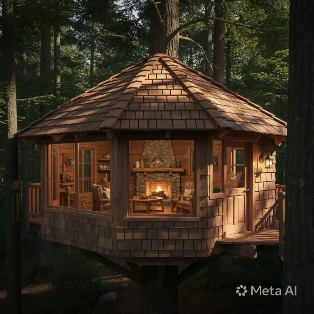 6-Kids Treehouse Idea