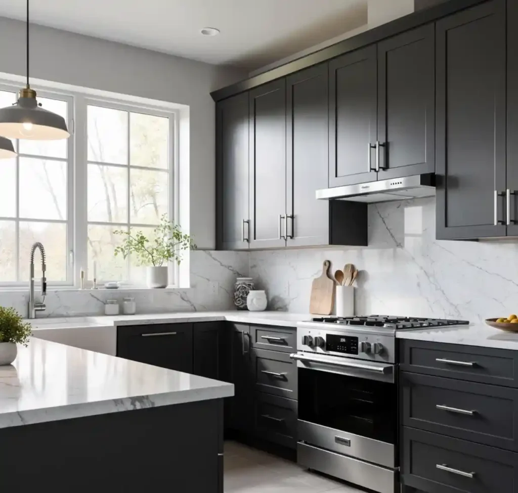 6-Kitchen Cabinet Colour Idea