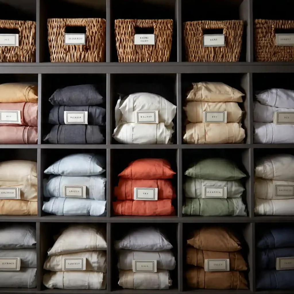 6-Linen Closet Organization Ideas